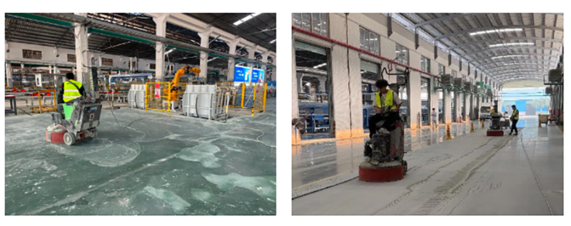 珠海市白兔陶瓷有限公司锂基密封固化地坪施工图