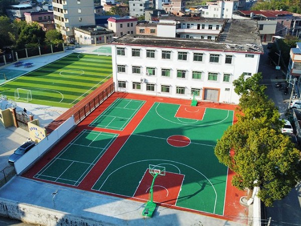 捐资助学筑梦场 匠心地坪焕校园｜佛山优石丽携手智科科技赋能玉茶乡村小学教育发展