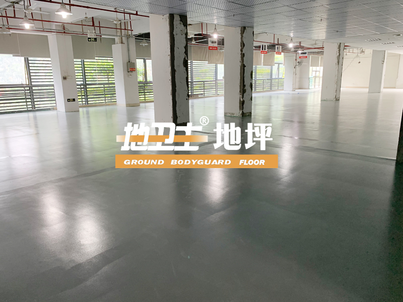 高耐磨砂浆止滑型环氧地坪完工图